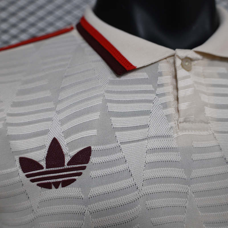 Player Version 2024-2025 Bayern München 2nd Away Beige LS Thailand Soccer Jersey AAA-888