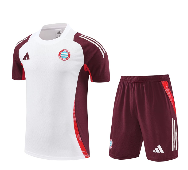 2024-2025 Bayern München White Thailand Soccer Uniform-4627