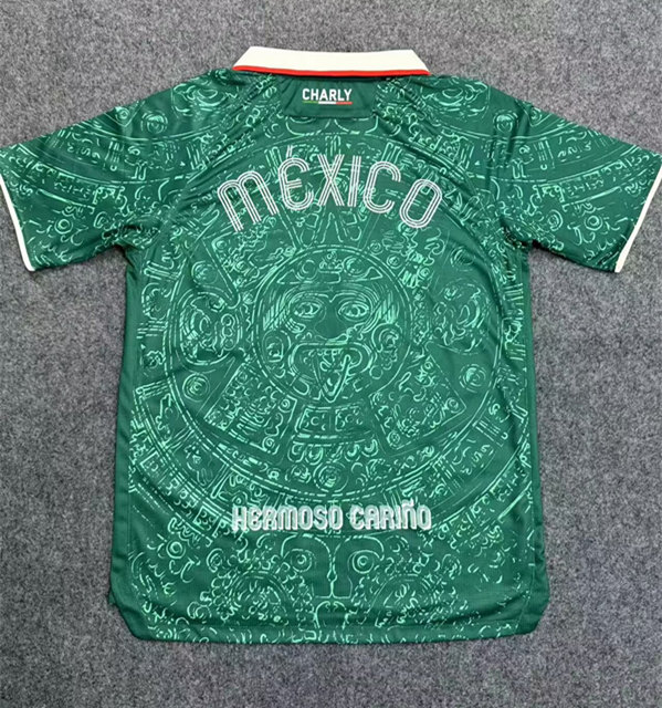  2024-2025 Commemorative Version Mexico Green Thailand Soccer Jersey AAA