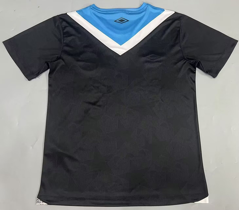 (S-4XL) 2024-2025 Grêmio FBPA 2nd Away Black Thailand Soccer Jersey AAA-908