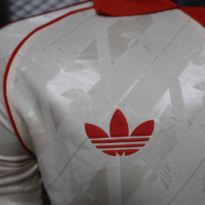 Player Version 2024-2025 Retro Version Bayern München Beige LS Thailand Soccer Jersey AAA-888