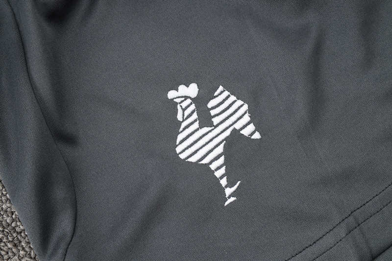 2024-2025 Atlético Mineiro Light Gray Short-Sleeve Thailand Soccer Tracksuit-815
