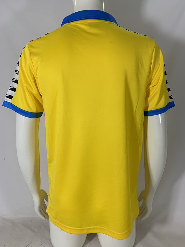 Retro Version 83-84 Cádiz CF Home Yellow Thailand Soccer Jersey AAA-503