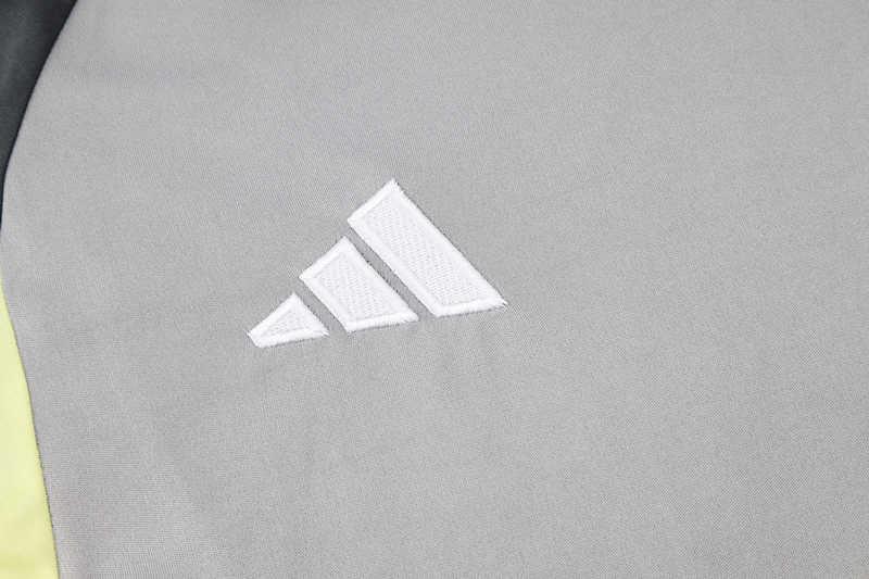 2024-2025 Atlético Mineiro Light Gray Short-Sleeve Thailand Soccer Tracksuit-815