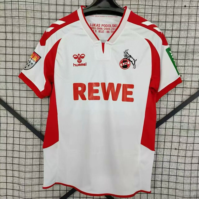125th Anniversary Edition FC Köln White Thailand Soccer Jersey AAA-2044