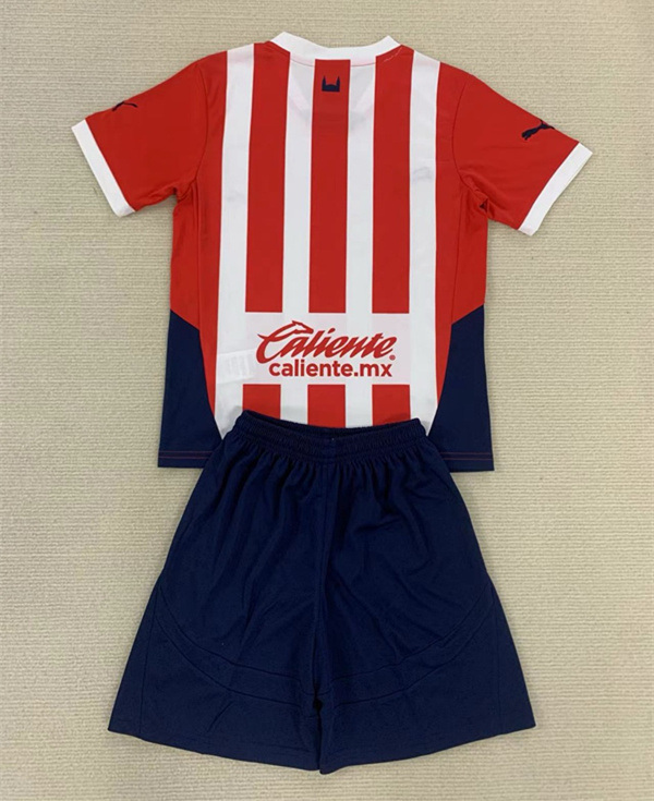 2024-2025 CD Tapatío Home Red&White Soccer Uniform-AY