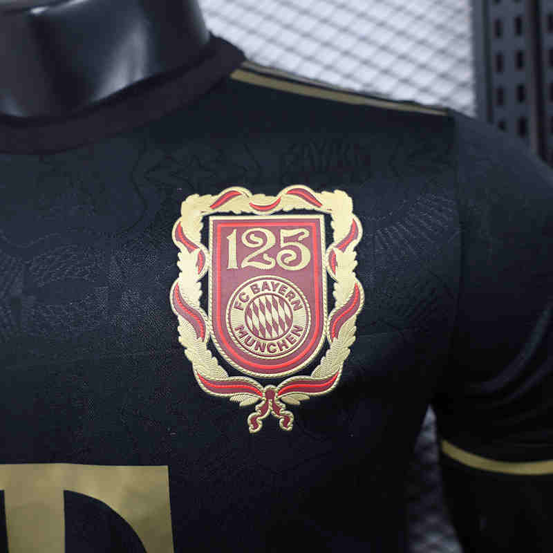 Player Version 2025-26 Bayern München Black Soccer Jersey AAA-888