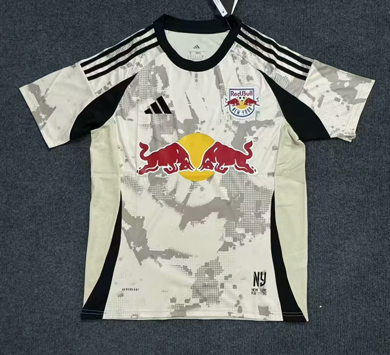 （s-4xl）2025-26 New York Red Bulls Away White Thailand Soccer Jersey AAA-2483