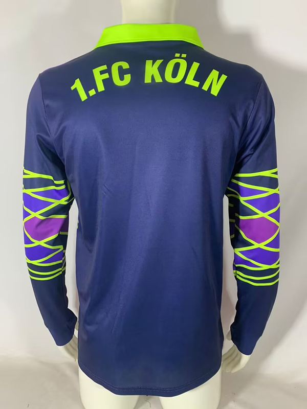 Retro Version 91-92 FC Köln Goalkeeper Color LS Thailand Soccer Jersey AAA-503