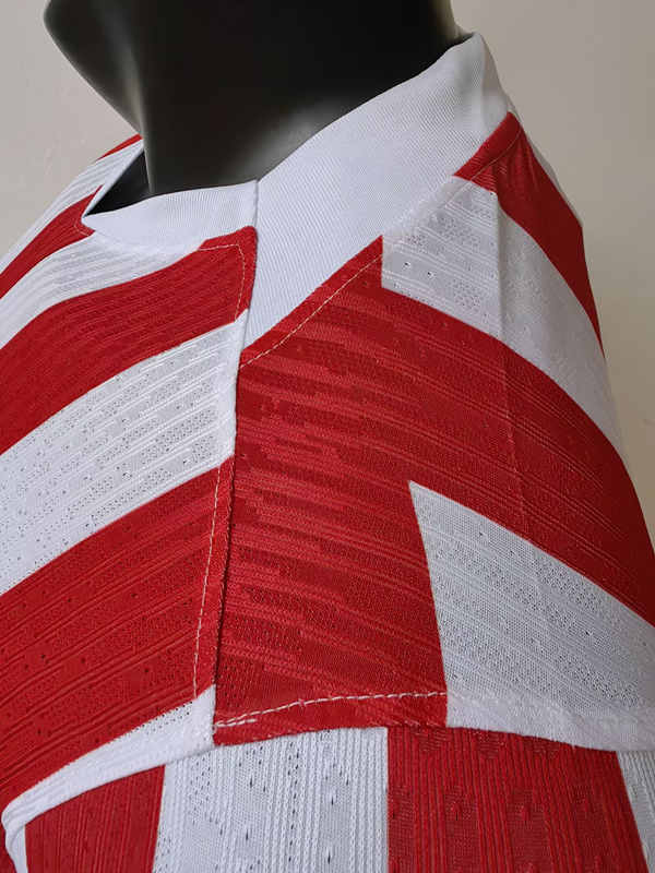 Player Version 2025-26 Atletico Madrid Home Red&White LS Thailand Soccer Jersey AAA-5634