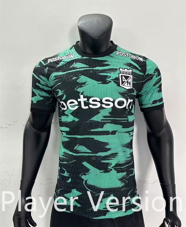 （s-3xl）Player version 25-26 Atletico Nacional Special Edition Green Thailand Soccer Jersey AAA-6154