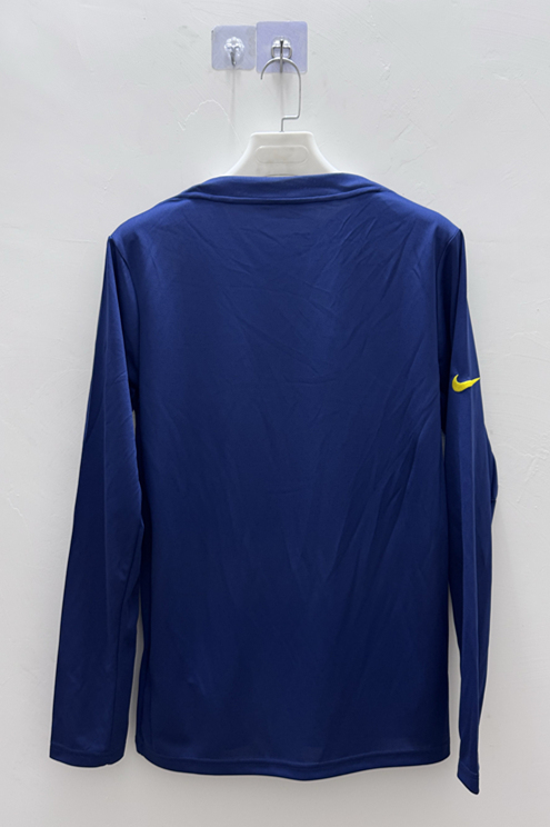 (S-3XL) 25-26 Atletico Madrid Yellow&Blue LS Thailand Soccer Jersey AAA-9268