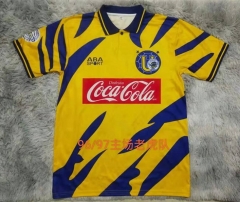 Retro Version 96-97 Tigres UANL Home Yellow Thailand Soccer Jersey AAA-2851