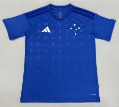 (S-4XL) 26-27 Cruzeiro EC Home Blue  Thailand Soccer Jersey AAA-5668
