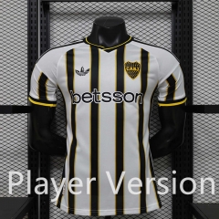 (S-3XL) Player Version 26-27 Special Edition Boca Juniors White&Black Thailand Soccer Jersey AAA-888
