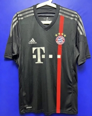 Retro Version 14-15 Bayern München 2nd Away Black Thailand Soccer Jersey AAA-2483