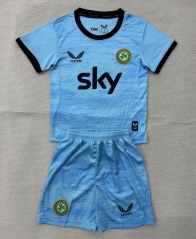26-27 Ireland Goalkeeper Blue Soccer Uniform-AY