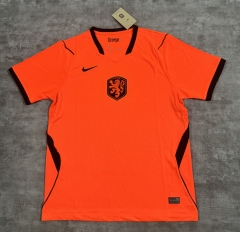 (S-4XL) 2026 Netherlands Home Orange Thailand Soccer Jersey AAA-4506