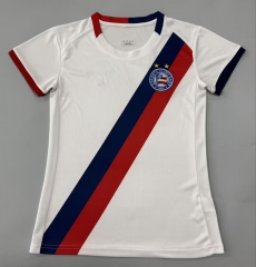 26-27 EC Bahia Home White Women Thailand Soccer Jersey AAA-5668