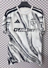 (S-4XL) 26-27 Colo-Colo Second Away White Thailand Soccer Jersey AAA-2044