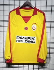 (S-4XL) 26-27 Commemorative Edition Galatasaray SK Yellow LS  Thailand Soccer Jersey AAA-GB