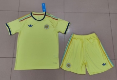 26-27 Curaçaos voetbalelftal Away Yellow Soccer Uniform-718