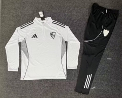 26-27 Sevilla White Thailand Soccer Tracksuit -5303