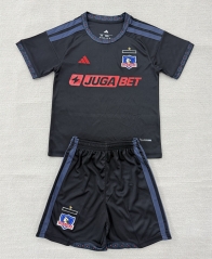 26-27 Colo-Colo Away Black Soccer Unifrom-AY
