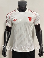 Player Version 26-27 Manchester United White Soccer Jersey-SJ