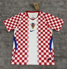 (S-4XL) 2026 Croatia  Home Red&White Thailand Soccer Jersey AAA-4506