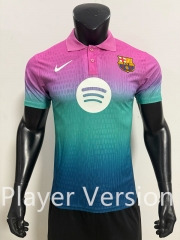 Player Version 26-27 Barcelona Pink&Blue Thailand Soccer Jersey AAA-SJ