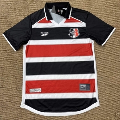 (S-4XL) 26-27 Santa Cruz FC Home Red&Black  Thailand Soccer Jersey AAA-0564