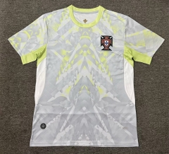 (S-4XL) 26-27 Portugal Goalkeeper Light Grey Thailand Soccer Jersey AAA-2483