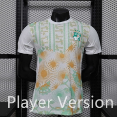 (S-3XL)Player Version 26-27 Cote d'Ivoire Away White&Green  Thailand Soccer Jersey AAA-888