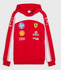 (S-3XL) 2026 Ferrari Red F1 Racing Tracksuit