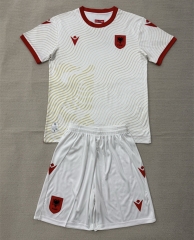 26-27 Albania Away White Thailand Soccer Uniform-AY