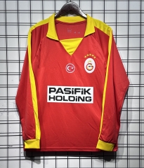 (S-4XL) 26-27  Anniversary Edition  Galatasaray SK Red LS  Thailand Soccer Jersey AAA-GB