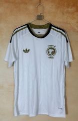 (S-4XL) 26-27  Saudi Arabia Away White Thailand Soccer Jersey AAA-2483