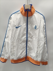 Retro 10-11 Netherlands White Single-Sided Wear Thailand Trench Coats-0255