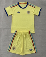 26-27 Curaçaos voetbalelftal Away Yellow Soccer Uniform-AY