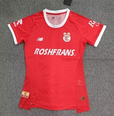 26-27 Champion Edition Toluca Red Women Thailand Soccer Jersey AAA-5378