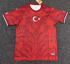 (S-4XL) 26-27 Legendary Edition Turkey Red Thailand Soccer Jersey AAA-7209