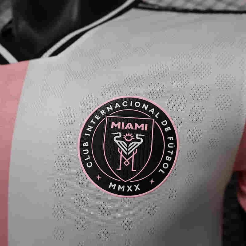 Player Version 26-27 Inter Miami CF 2NDPink&White Thailand Soccer Jersey AAA-888