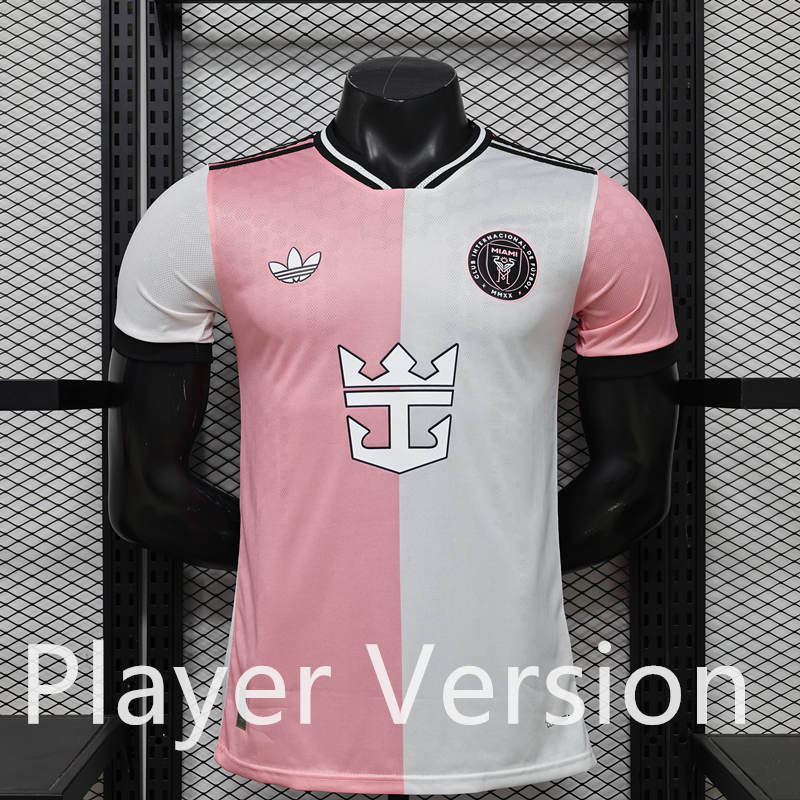 Player Version 26-27 Inter Miami CF 2NDPink&White Thailand Soccer Jersey AAA-888