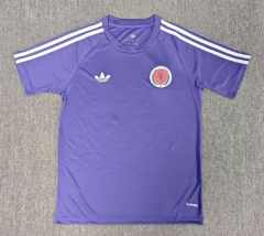 (S-4XL) 26-27 Scotland Purple Thailand Soccer T-shirt AAA-6850