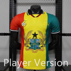 Player Version 26-27 Special Edition Ghana Yellow&Red&Green Thailand Soccer Jersey AAA -888