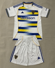 26-27 Boca Juniors Third Away White&Blue Soccer Uniform-AY