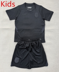 26-27 Norway Away Black Kids/Youth Soccer Uniform-AY