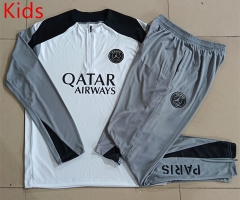 26-27 Jordan Paris White Kids/Youth Soccer Tracksuit -815
