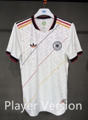 Player Retro Version 26-27 Germany White Thailand Soccer Jersey AAA-4563